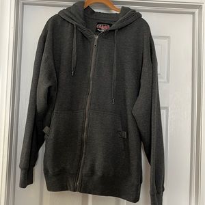 Men’s dark gray cargo acrylic sweatshirt